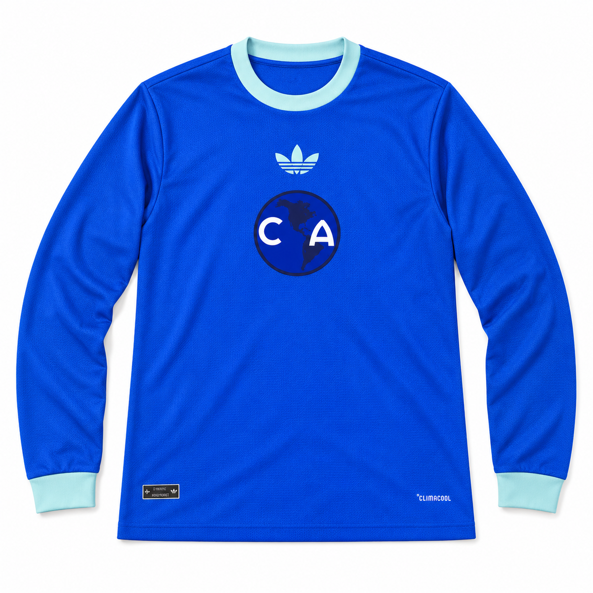 Club América Anniversary Blue 26/27 Long Sleeve - Fan Version