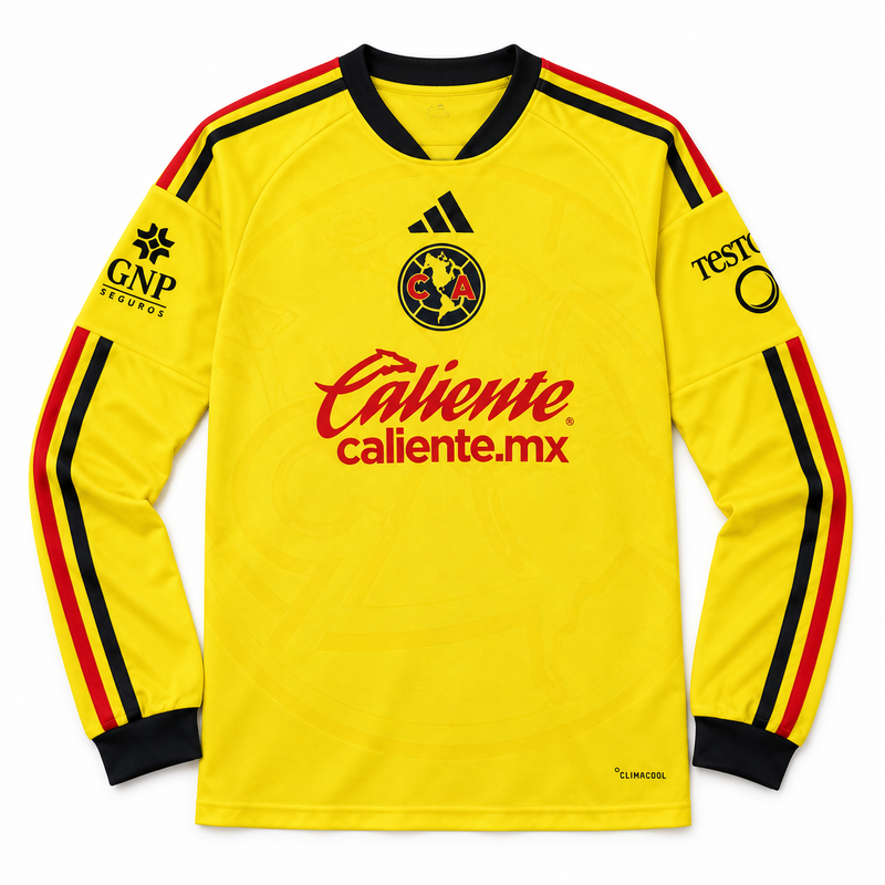 Club América Home 26/27 Long Sleeve - Fan Version