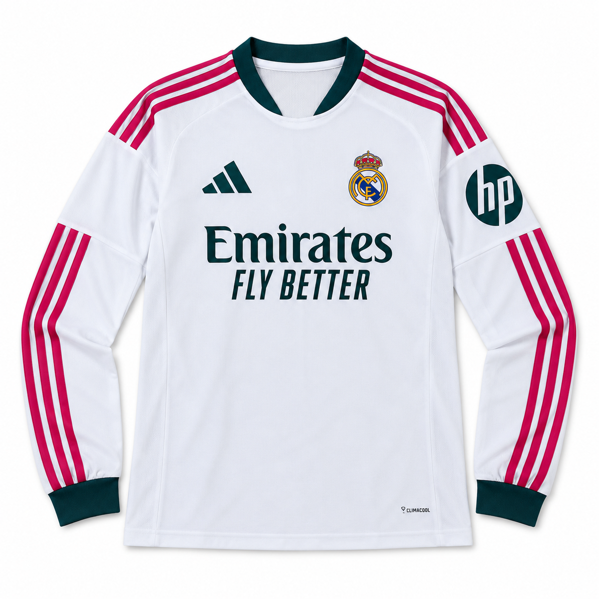 Real Madrid Home 26/27  Long Sleeve - Fan Version
