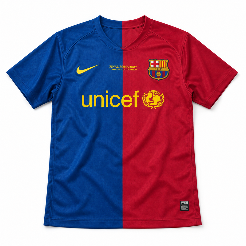 Barcelona Home 08/09 - Retro Version