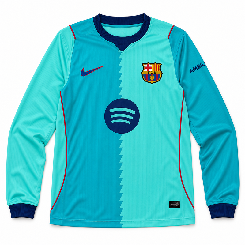 Barcelona Third 26/27 Long Sleeve - Fan Version