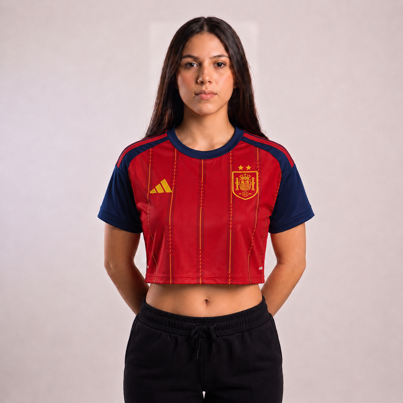 Spain World Cup 2026 Home - Cropped Version - 2 Stars Winner ⭐⭐