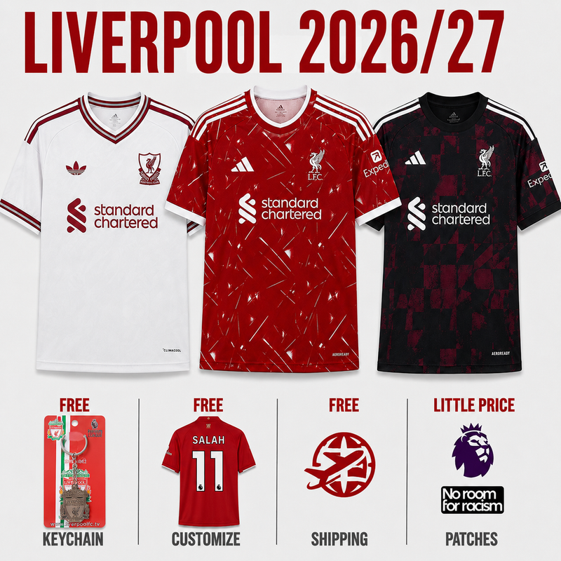 COMBO Liverpool 26/27 - Home, Away and Third - Fan Version
