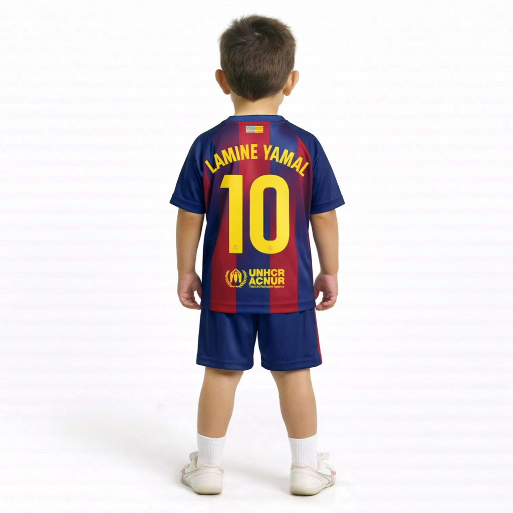 Barcelona I 2025/26  - Kit Kids - Lamine Yamal #10
