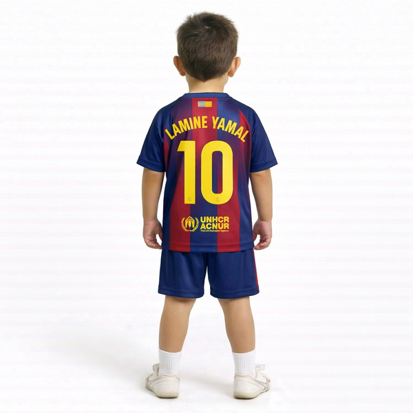 Barcelona I 2025/26  - Kit Kids - Lamine Yamal #10