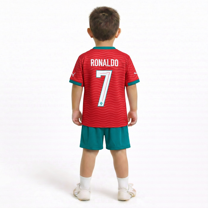 Portugal Home 2026/27 - Kids Kit - World Cup 2026 - Ronaldo #7