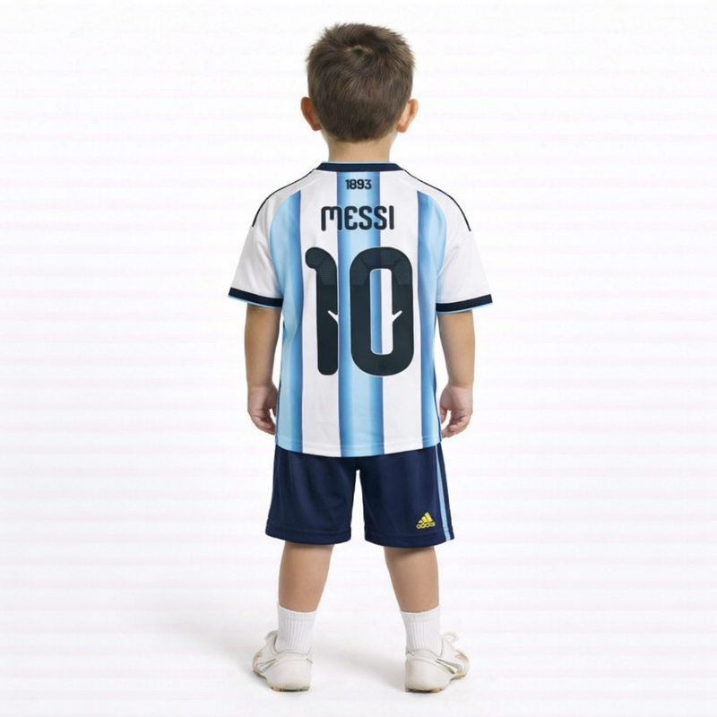 Argentina Home 2026/27 - Kids Kit - World Cup 2026 - Messi #10