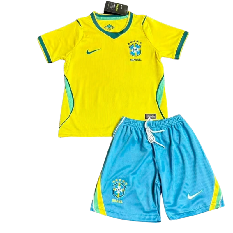 Brazil Home 2026/27 - Kids Kit - World Cup