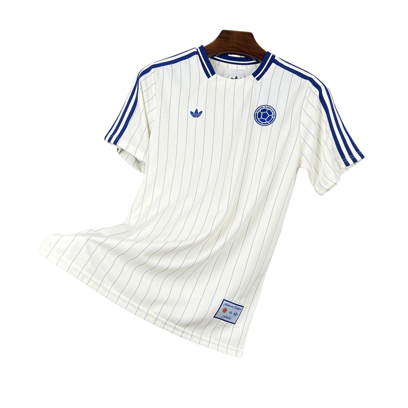 Colombia 2025/26 Terrace Icons White - Fan Version