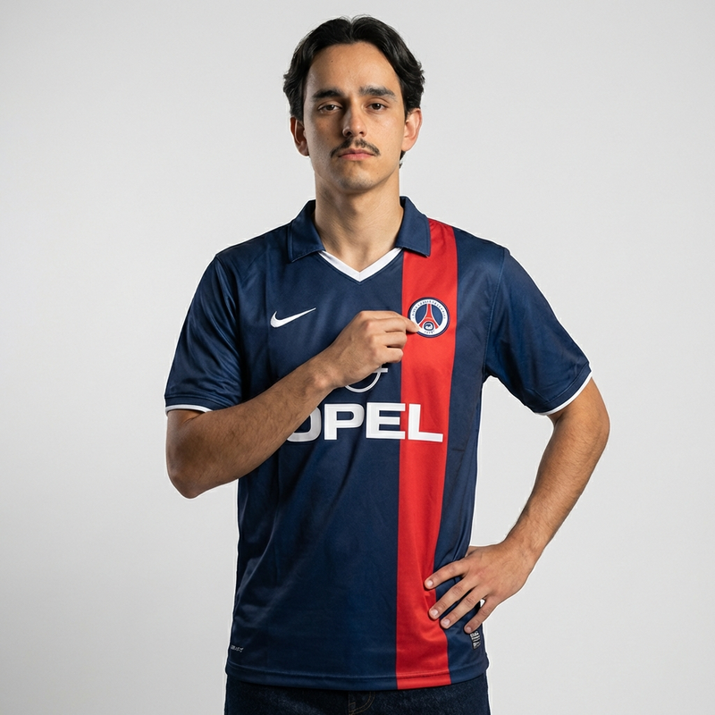 Paris Saint-Germain (PSG) 2001 I Home Jersey - Retro Version