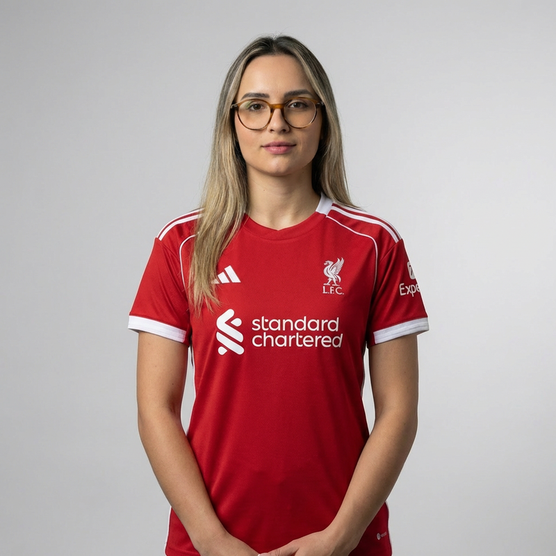 Liverpool Home 25/26 Women - Fan Version