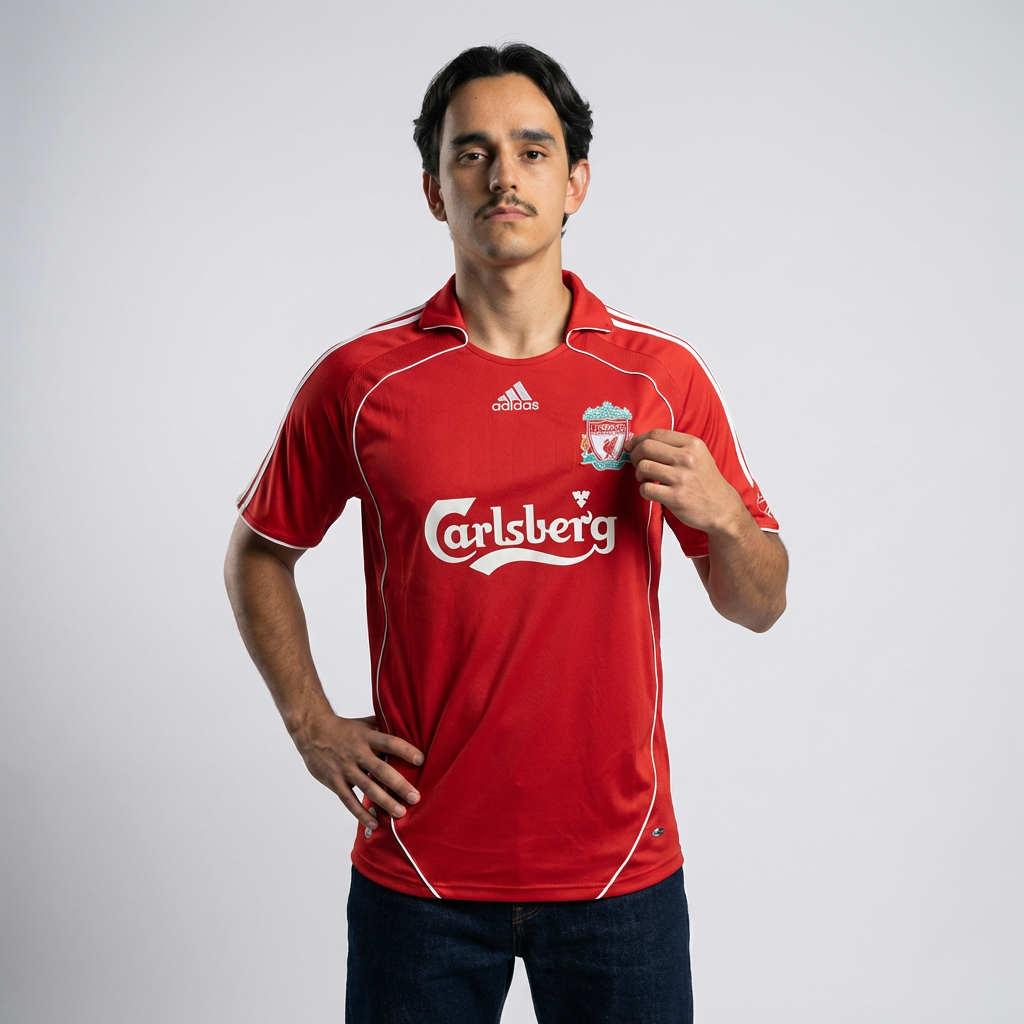 Liverpool 06/08 I Home Jersey - Retro Version