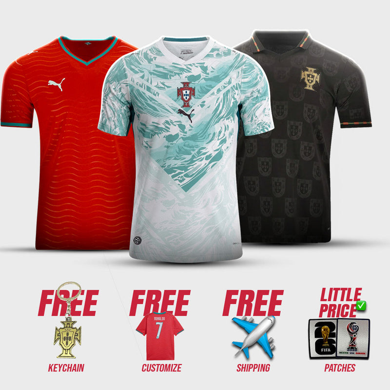 COMBO Portugal Home, Away and Pantera 2026/27 - Fan Version
