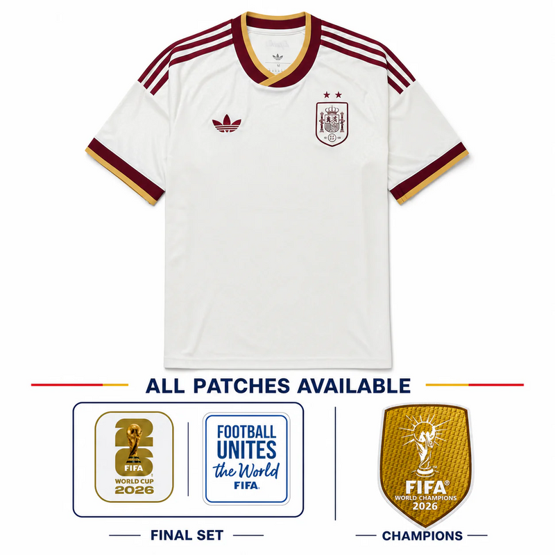 Spain WC 2026 Away - Fan Version - 2 Stars Winner ⭐⭐