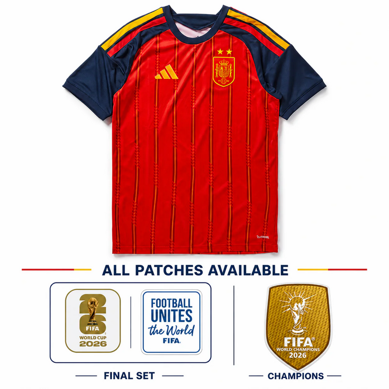 Spain WC 2026 Home - Fan Version - 2 Stars Winner ⭐⭐