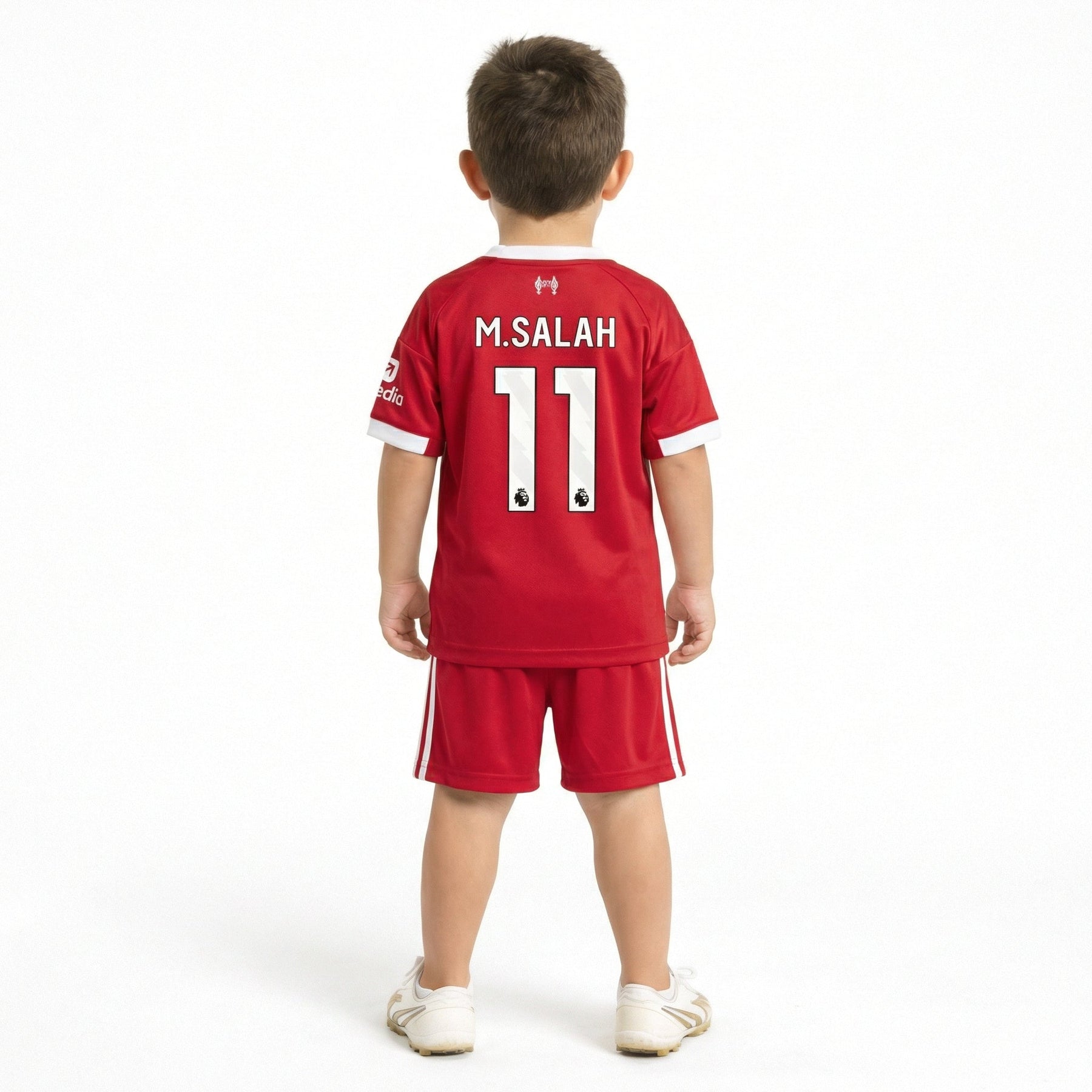 Liverpool Home 2025/26 - Kids Kit - Salah #11
