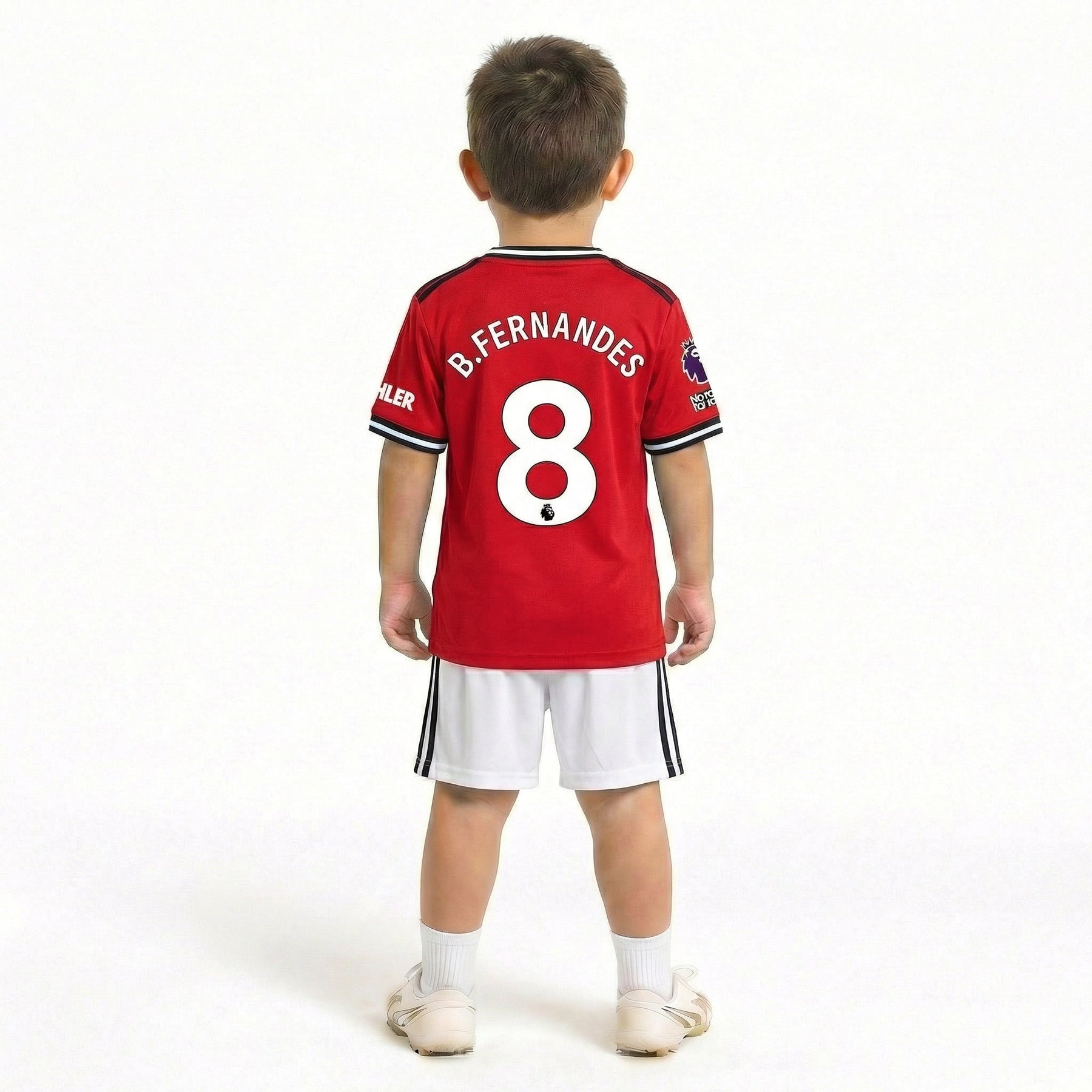 Manchester United Home 2025/26 - Kids Kit - B. Fernande #8
