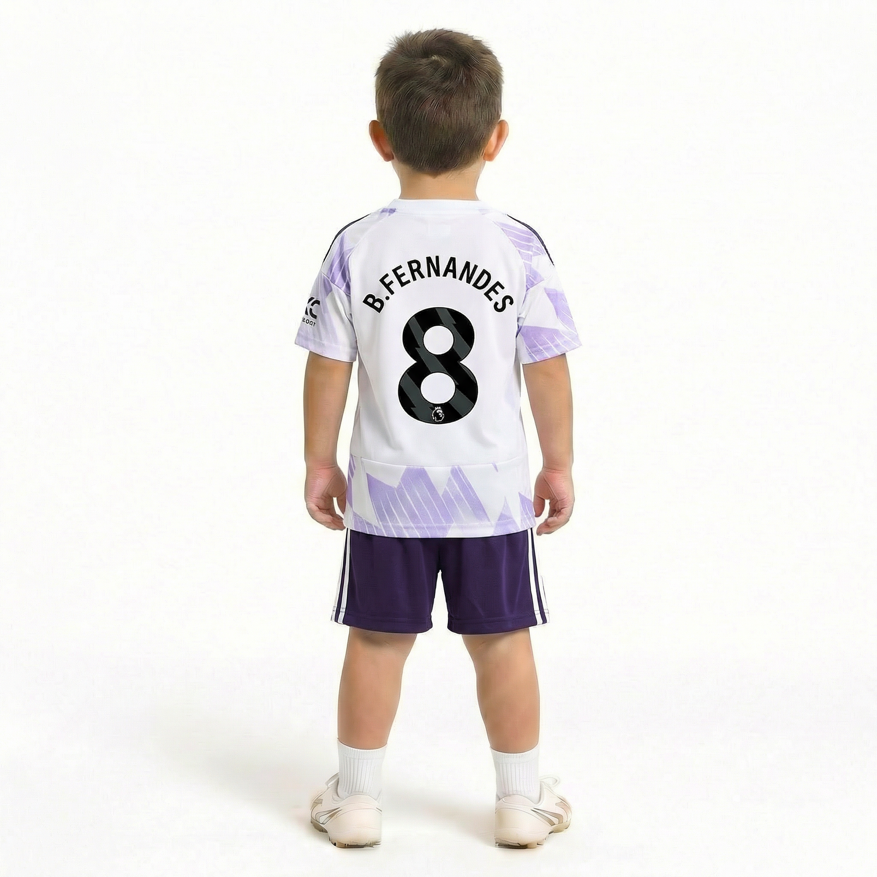 Manchester United Away 2025/26 - Kids Kit - B. Fernande #8 (Cópia)