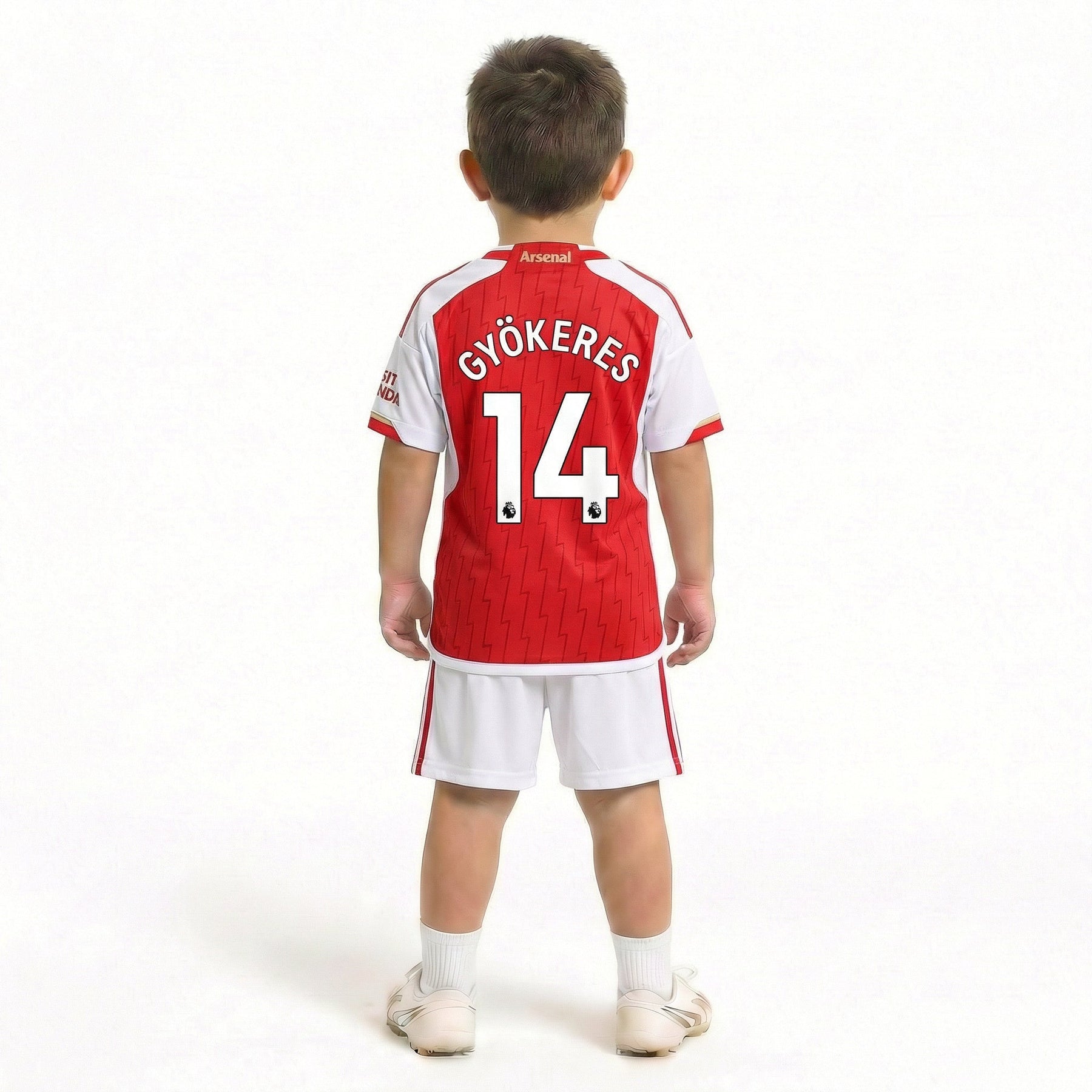 Arsenal Home 2025/26 - Kids Kit - Giõkeres #14