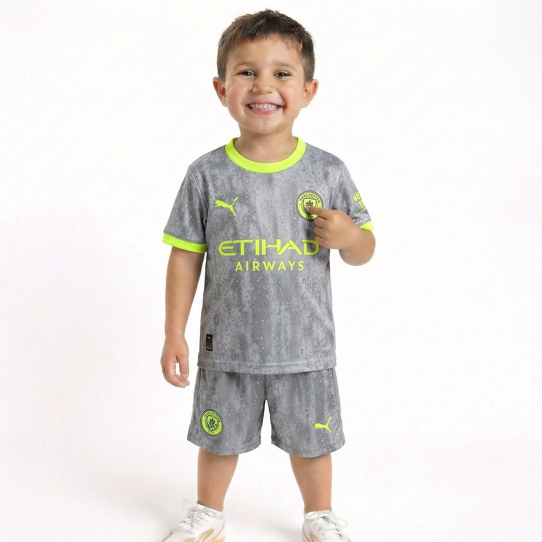 Manchester City Third Away 2025/26 - Kids Kit