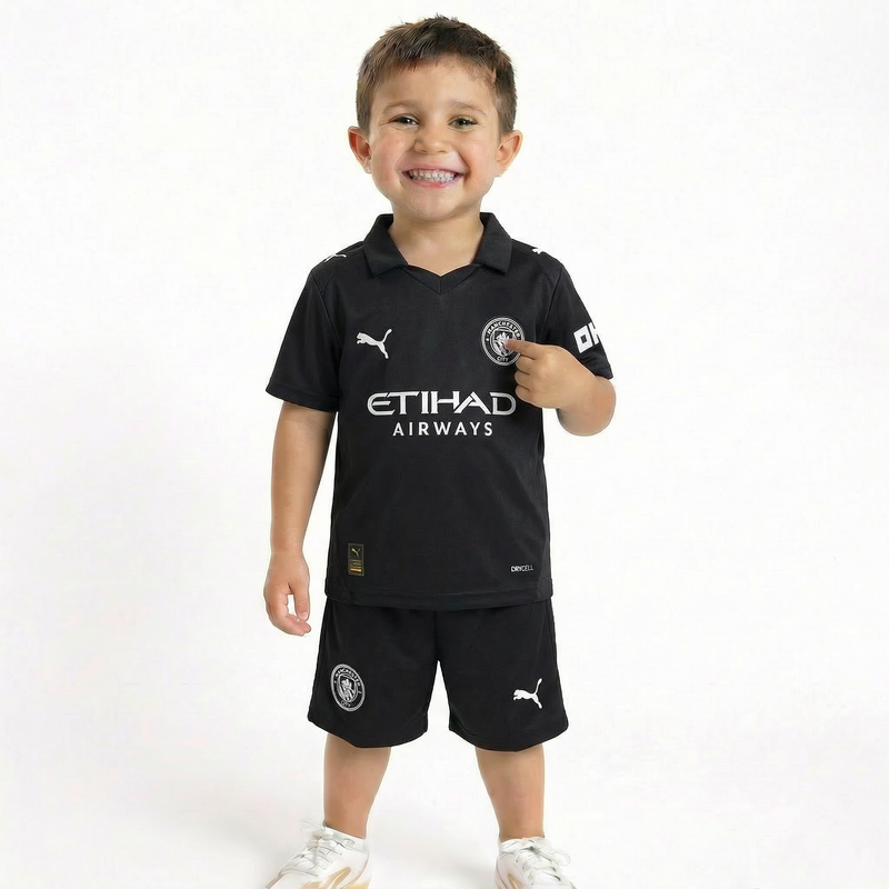Manchester City Away 2025/26 - Kids Kit