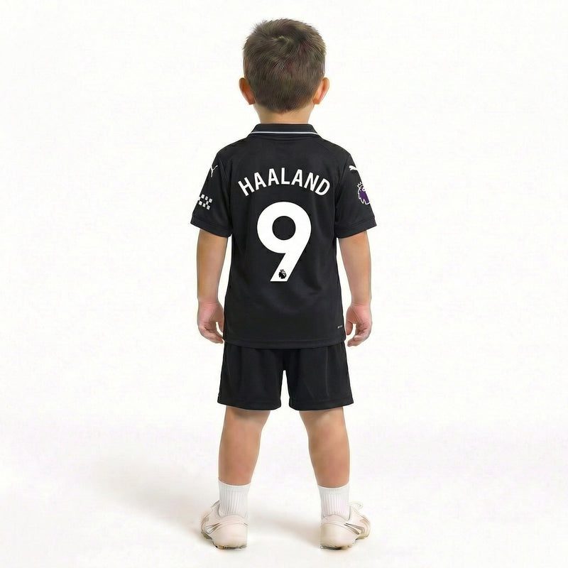 Manchester City Away2025/26 - Kids Kit - Haaland #9