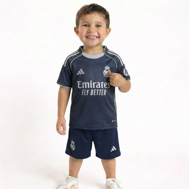 Real Madrid 2025/26 Away - Kids Kit