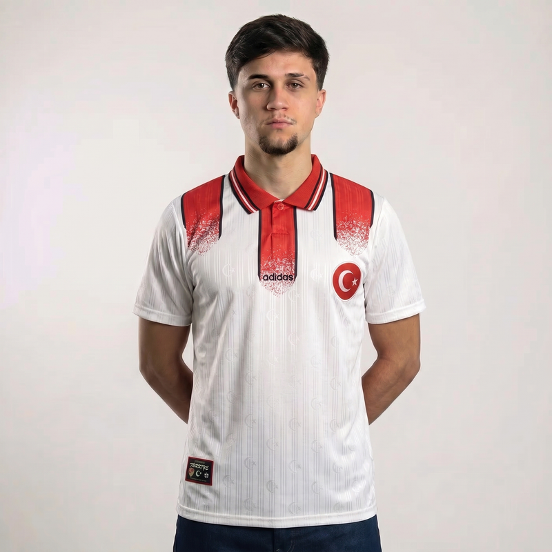 Turkey 1996 Away - Retro Version